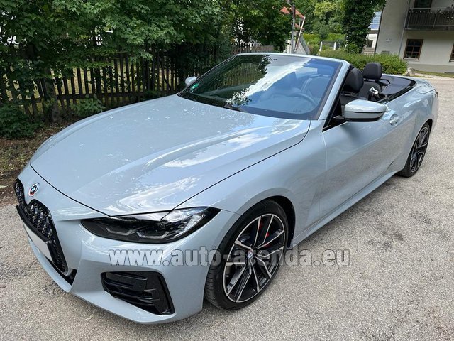 Rental BMW M430i xDrive Convertible in Luxembourg Findel Airport