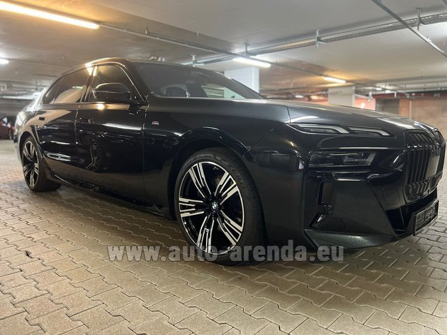 Rental BMW 740d Long XDrive 2024 in Luxembourg City