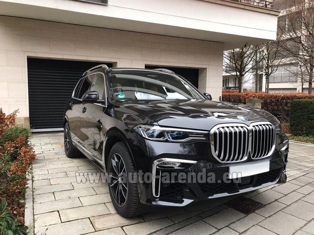 Rental BMW X7 XDrive 30d (7 seats) High Executive M Sport in Luxembourg Findel Airport