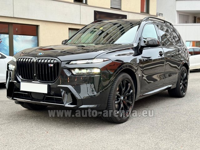 Rental BMW X7 M60i XDrive High Executive M Sport (new model, 5+2 seats) in Luxembourg Findel Airport