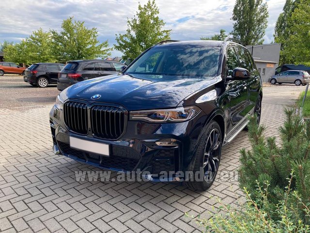 Rental BMW X7 XDrive 30d (6 seats) High Executive M Sport TV in Luxembourg Findel Airport