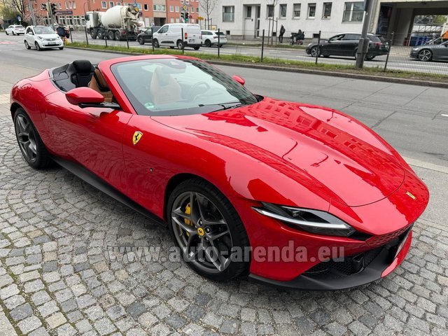 Rental Ferrari Roma Spider 3.9 T V8 Spider DCT in Luxembourg