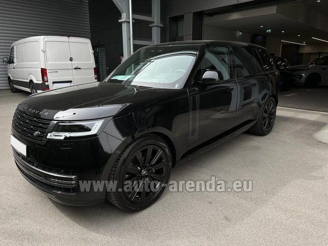Rental Land Rover Range Rover D350 Long Autobiography in Luxembourg Findel Airport