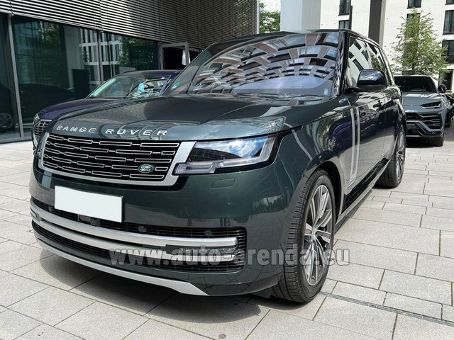 Rental Land Rover Range Rover D350 Autobiography 2022 in Luxembourg Findel Airport