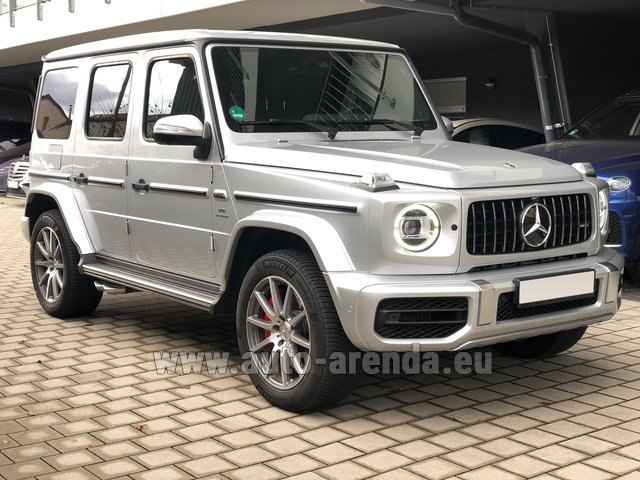 Rental Mercedes-Benz G 63 AMG in Luxembourg