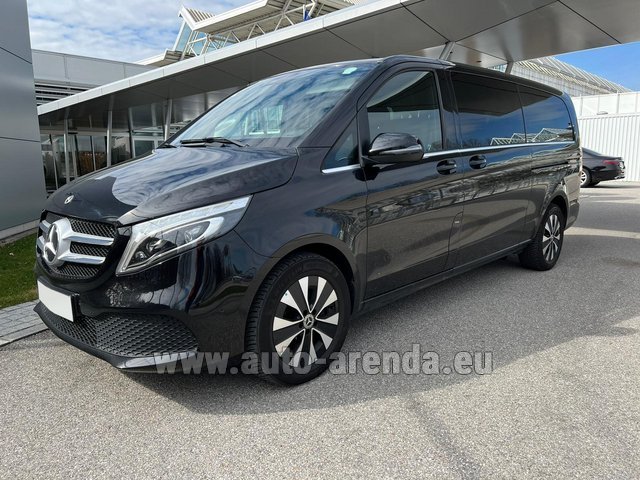 Rental Mercedes-Benz V-Class (Viano) V300d 4MATIC Extra Long (1+7 pax) in Luxembourg Findel Airport