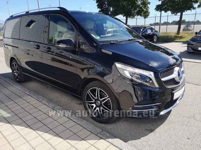 Rental Mercedes-Benz V-Class (Viano) V 300 4Matic AMG Equipment in Luxembourg Findel Airport