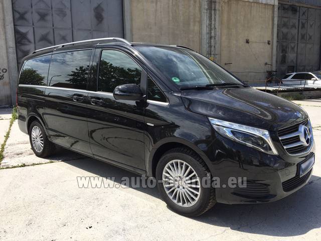 Rental Mercedes-Benz V-Class (Viano) V 250 Long 8 seats in Luxembourg Findel Airport