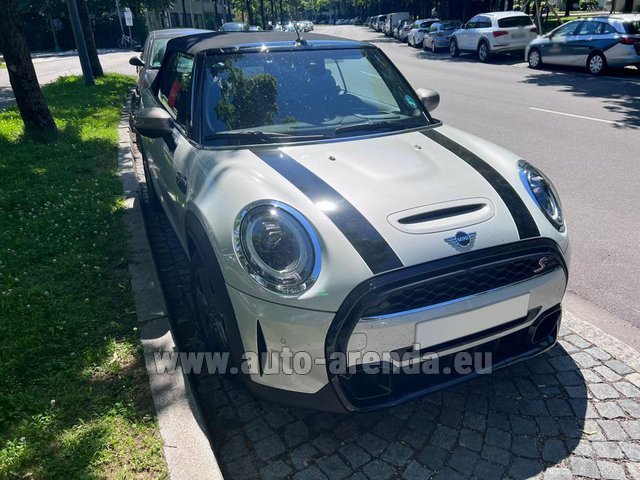 Rental MINI Cooper S Convertible in Luxembourg City