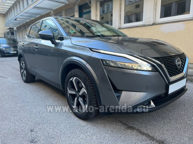Rental Nissan Qashqai Hybrid 1.3 DIG-T MHEV Xtronic Tekna in Luxembourg