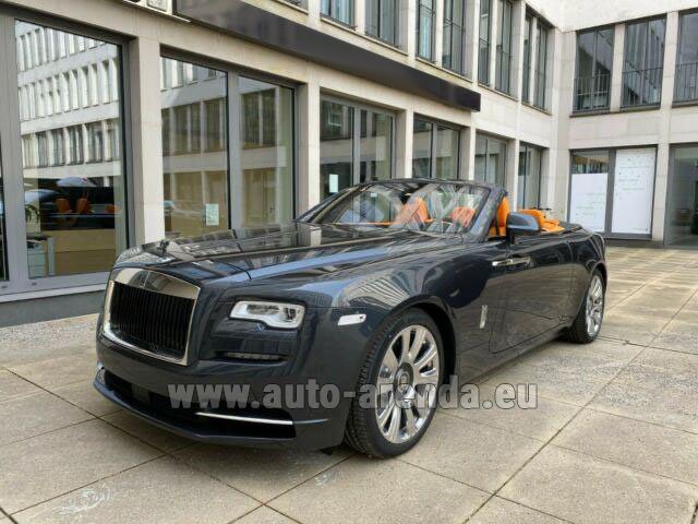 Rental Rolls-Royce Dawn (black) in Luxembourg City