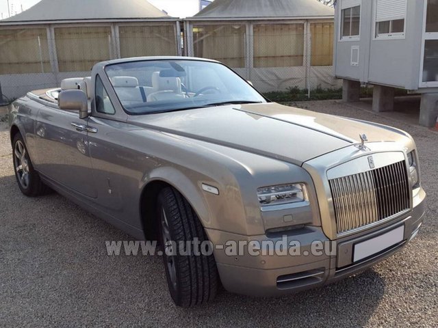 Rental Rolls-Royce Drophead in Dudelange