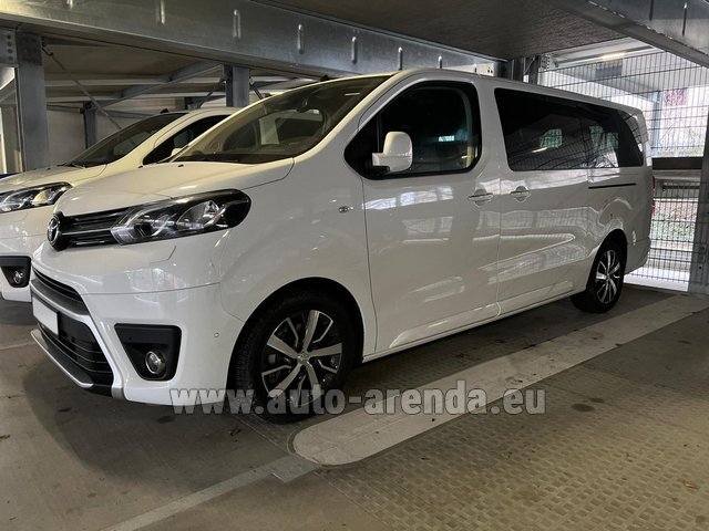 Rental Toyota Proace Verso Long (9 seats) in Luxembourg Findel Airport