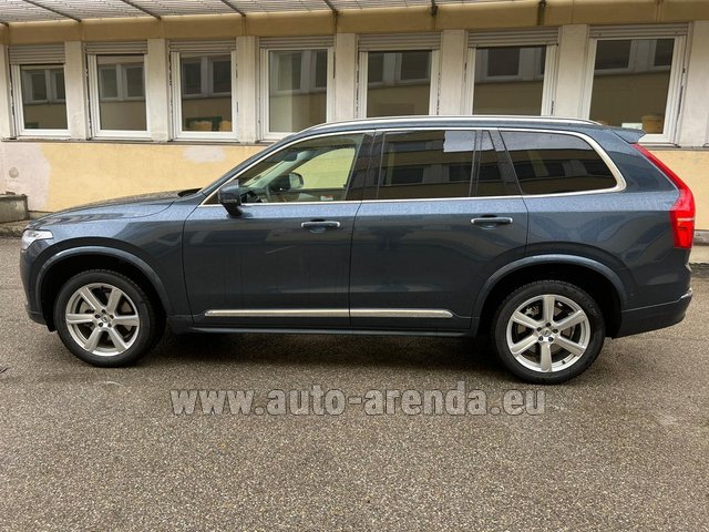 Rental Volvo XC90 DIESEL B5 AWD 5+2 seats in Luxembourg Findel Airport